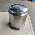 Couler une bague en bronze en aluminium pour l'industrie du traitement thermique